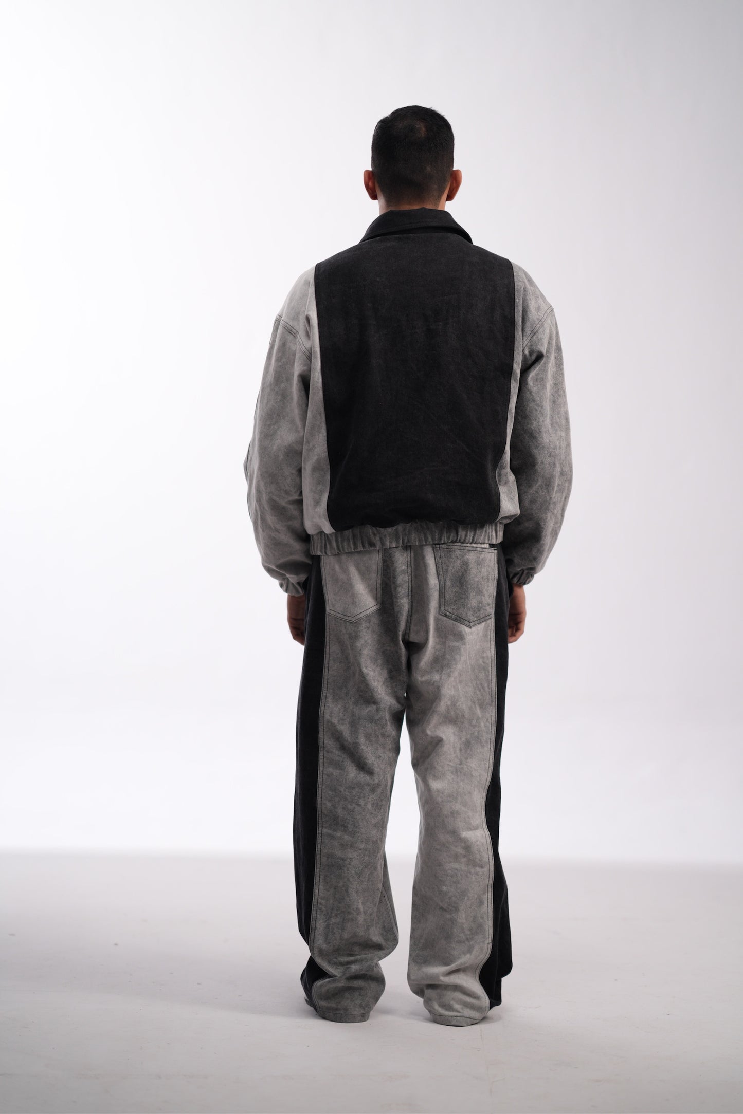 Inverse Panel Denim Pants