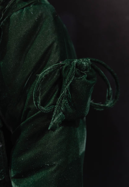 Eco Velvet Pillow Puffer