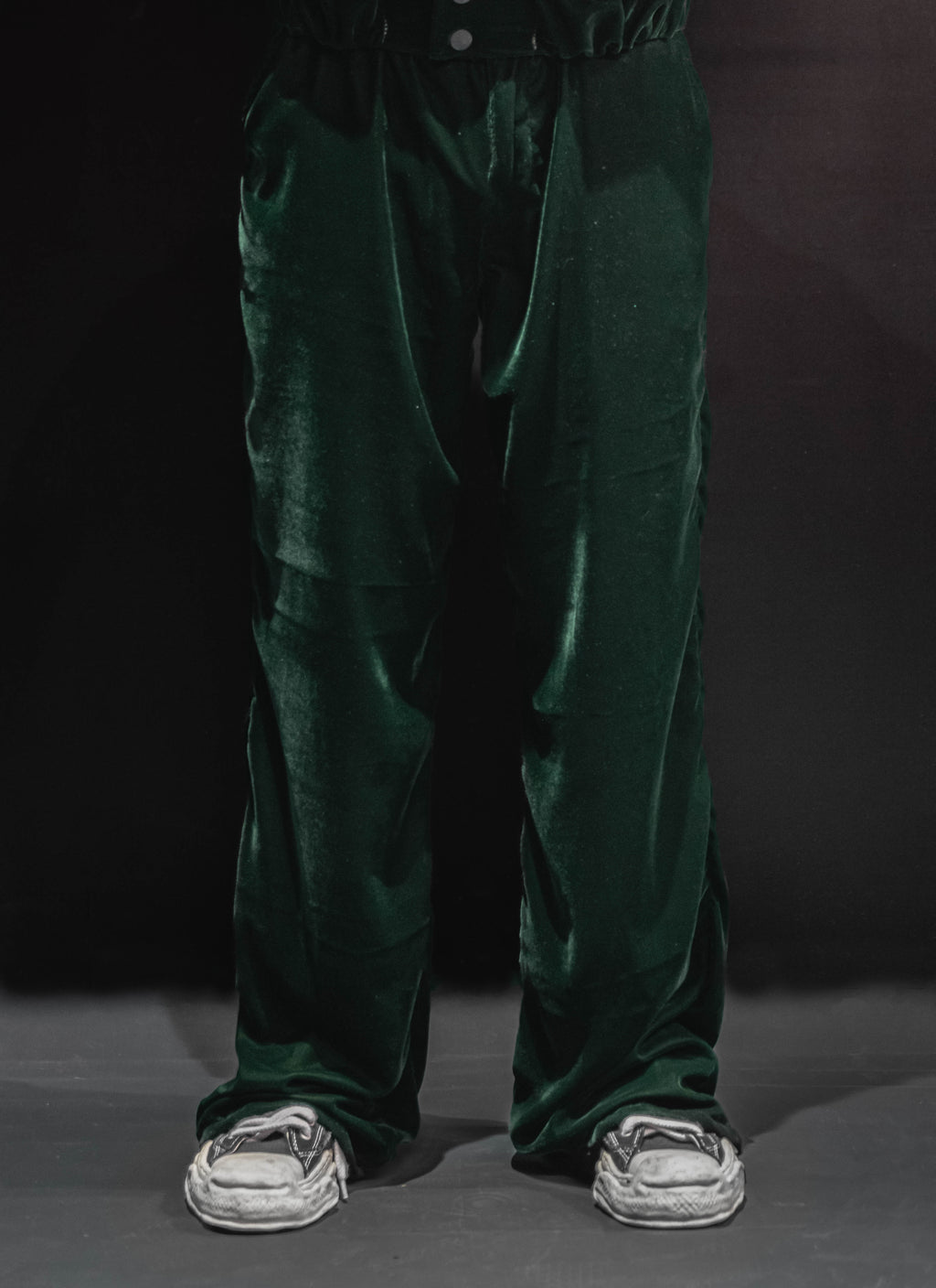 Eco Velvet Wide Pants