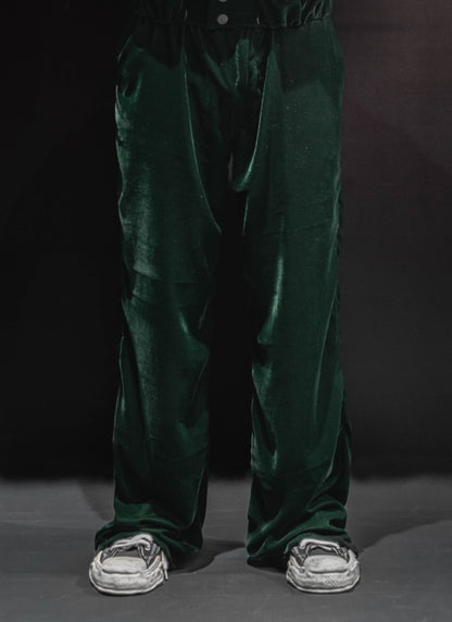 Eco Velvet Wide Pants