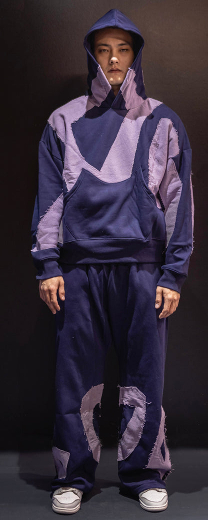 NVY PURP Patch Pants