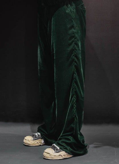 Eco Velvet Wide Pants