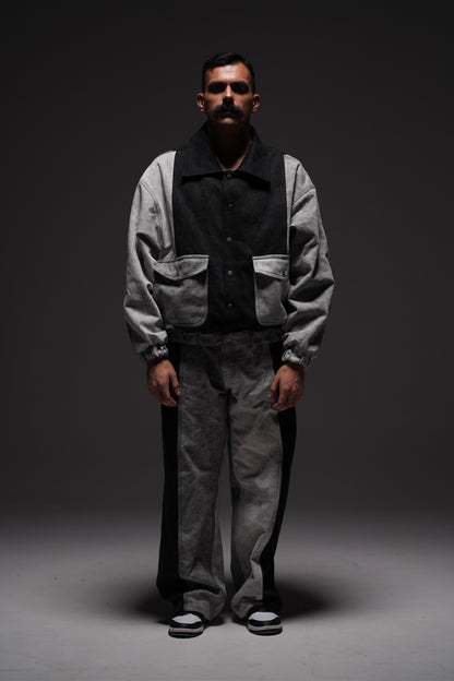 Inverse Panel Denim Pants