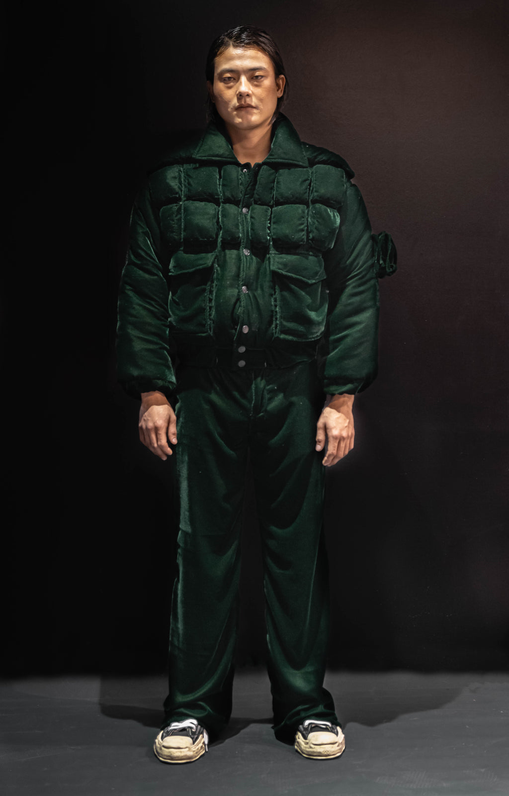 Eco Velvet Wide Pants