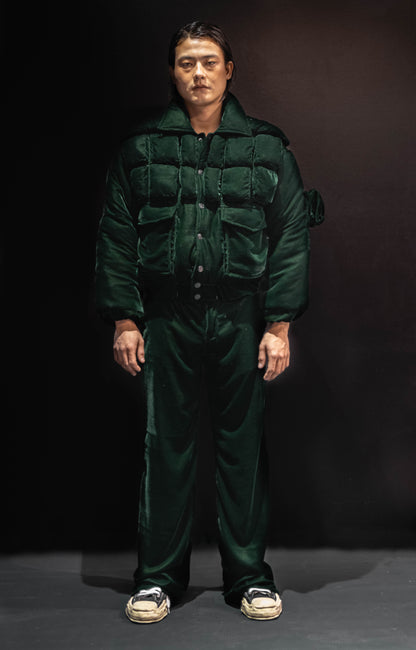 Eco Velvet Wide Pants