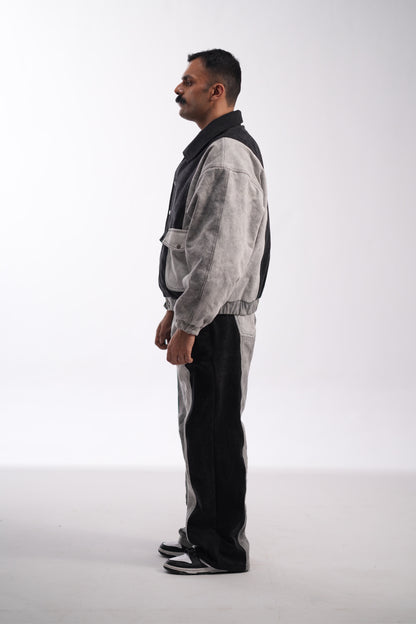 Inverse Panel Denim Pants