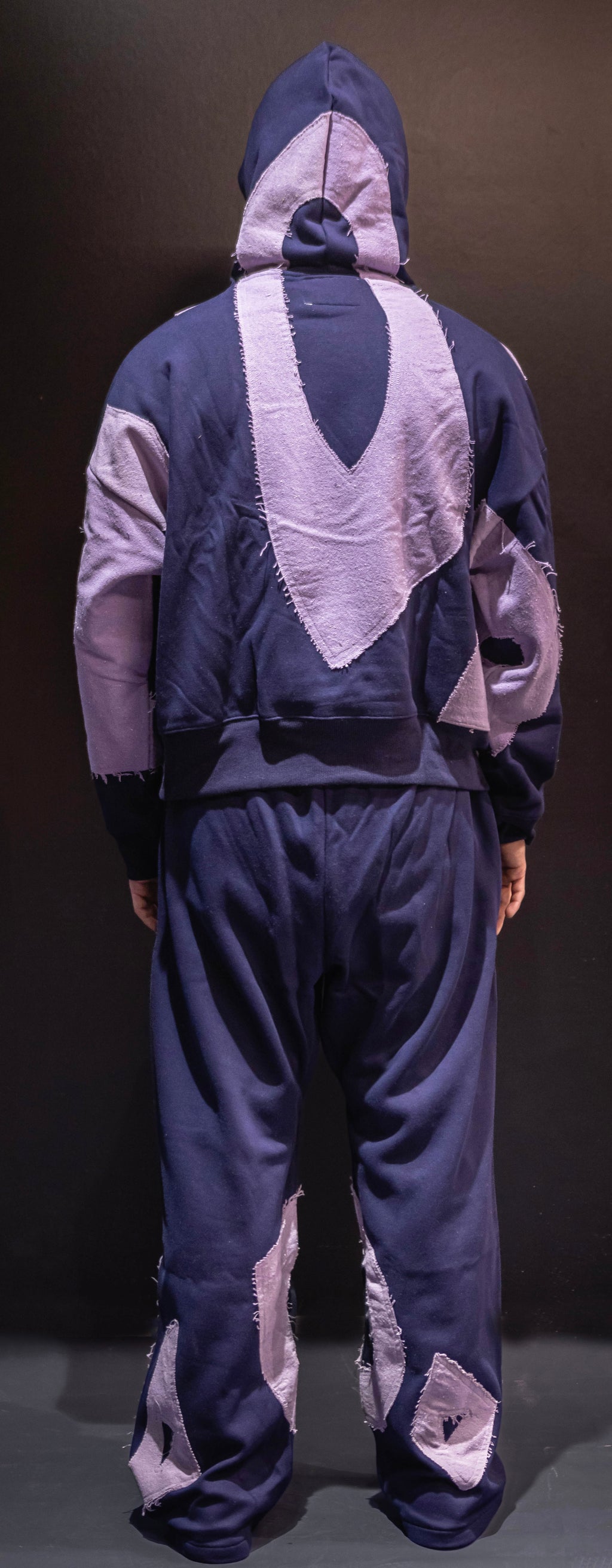 NVY PURP Patch Pants