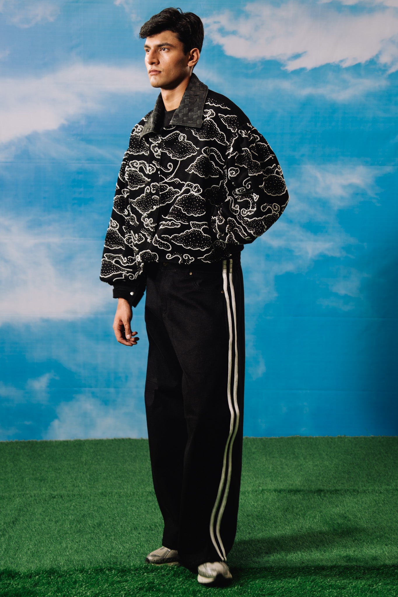 Cloudy Bomber Jacket