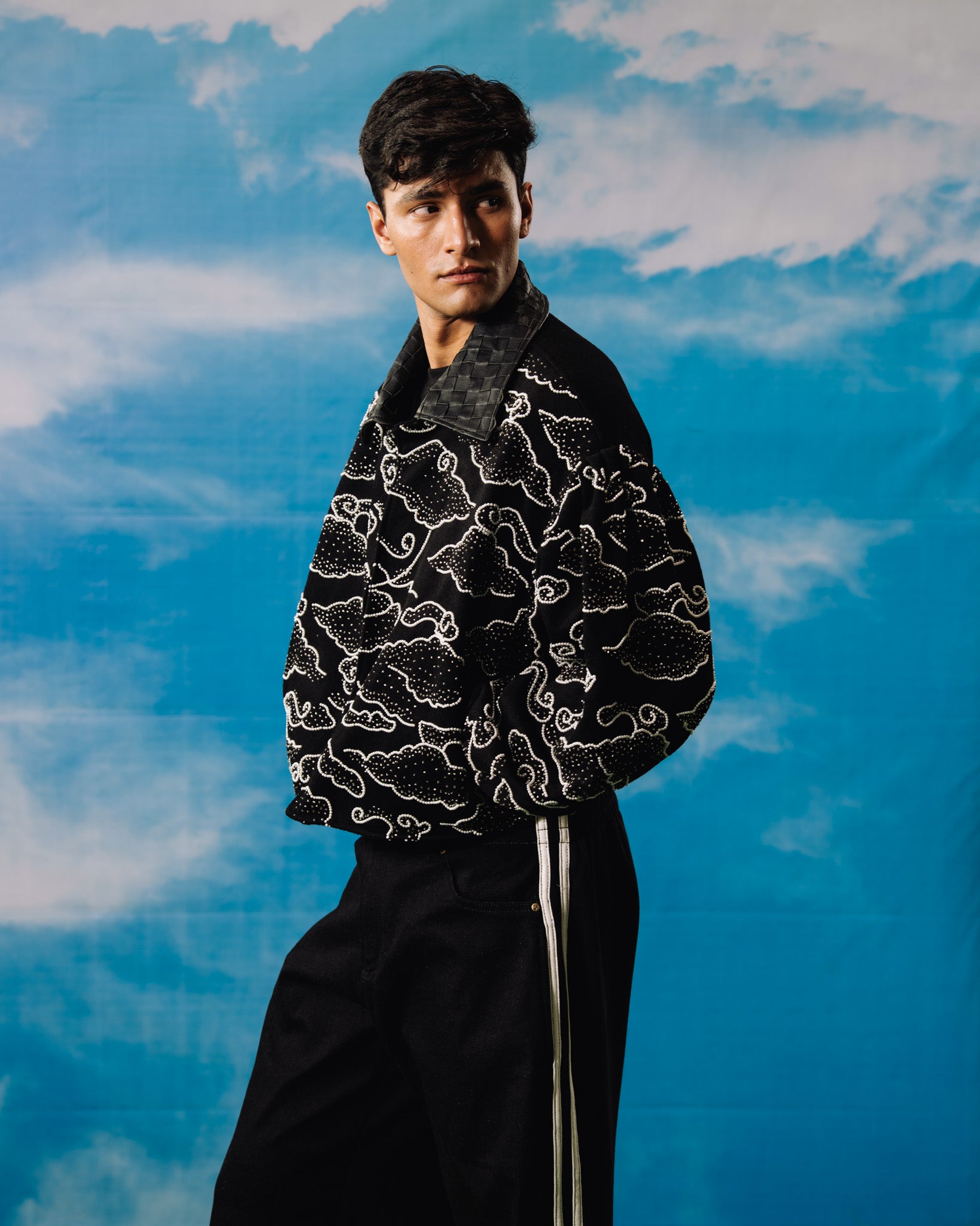 Cloudy Bomber Jacket
