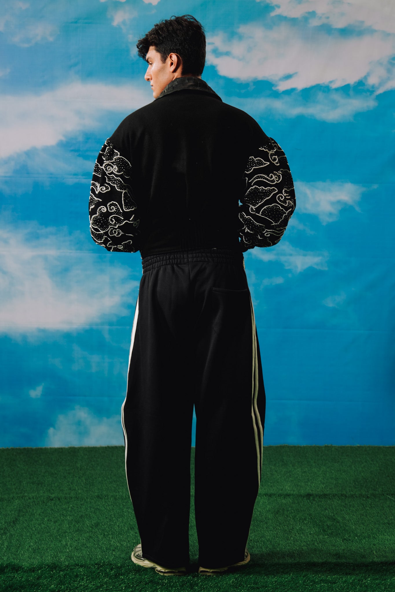 Cloudy Bomber Jacket