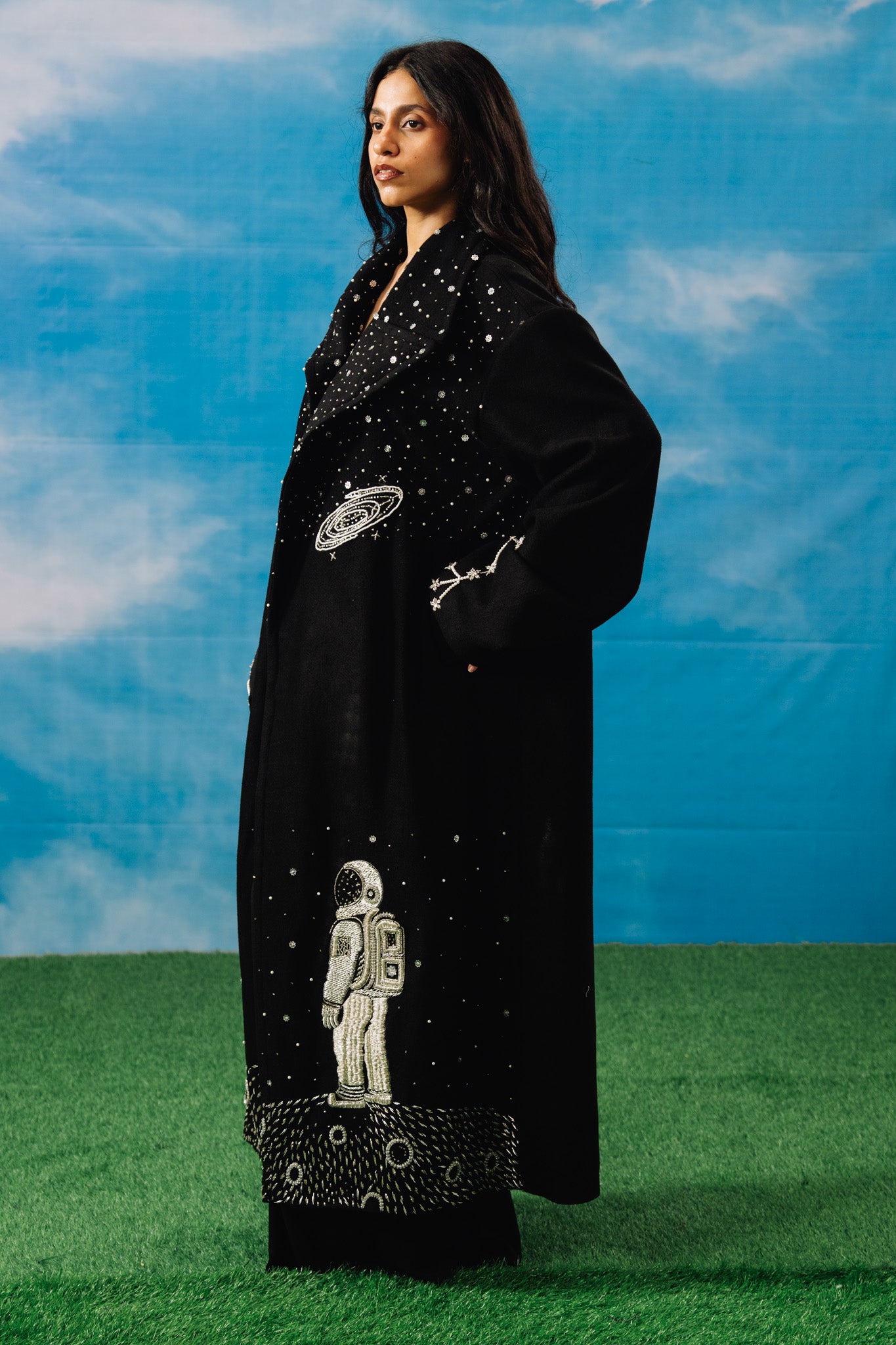 Spaceman Oversized Coat