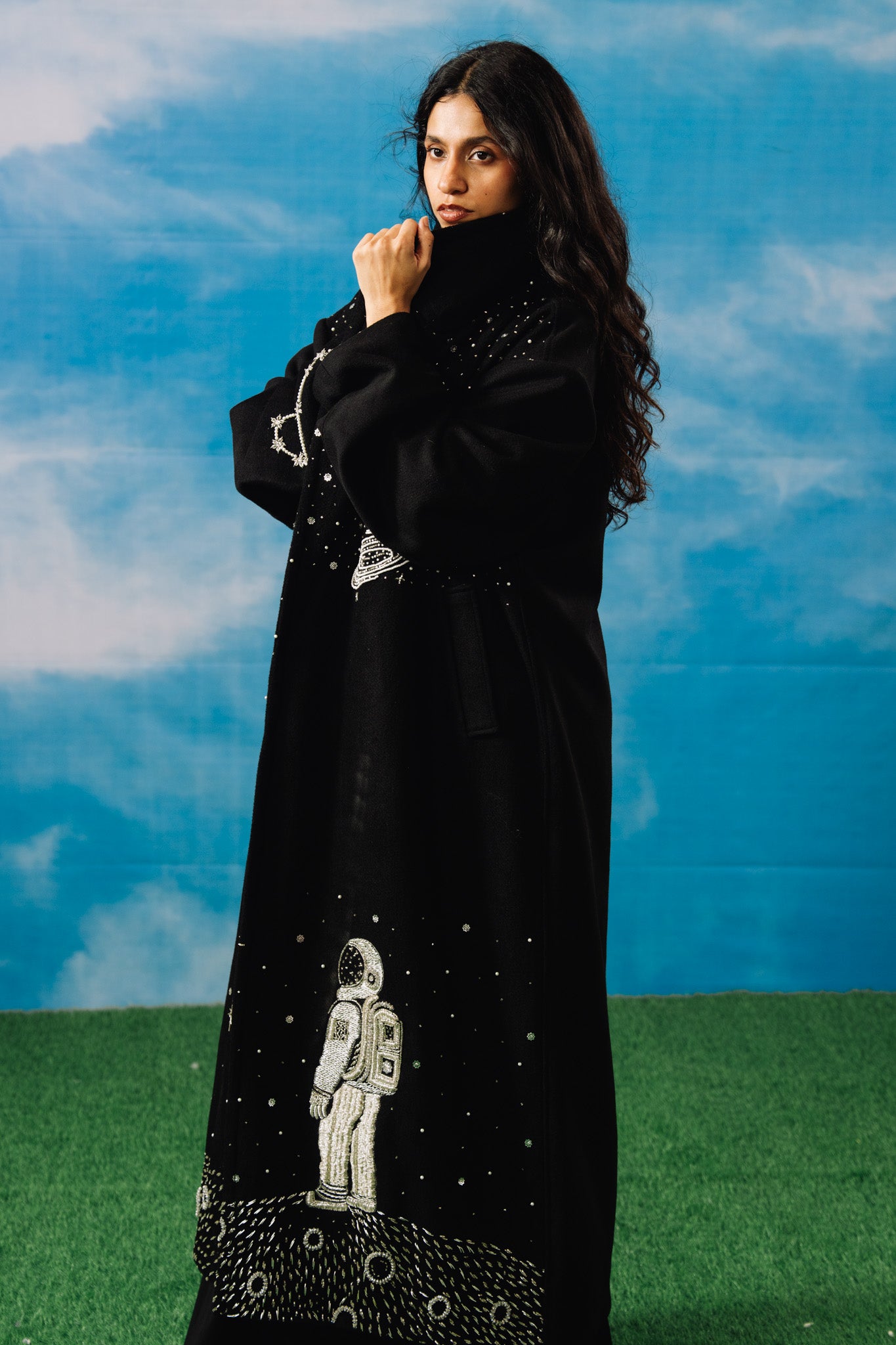 Spaceman Oversized Coat