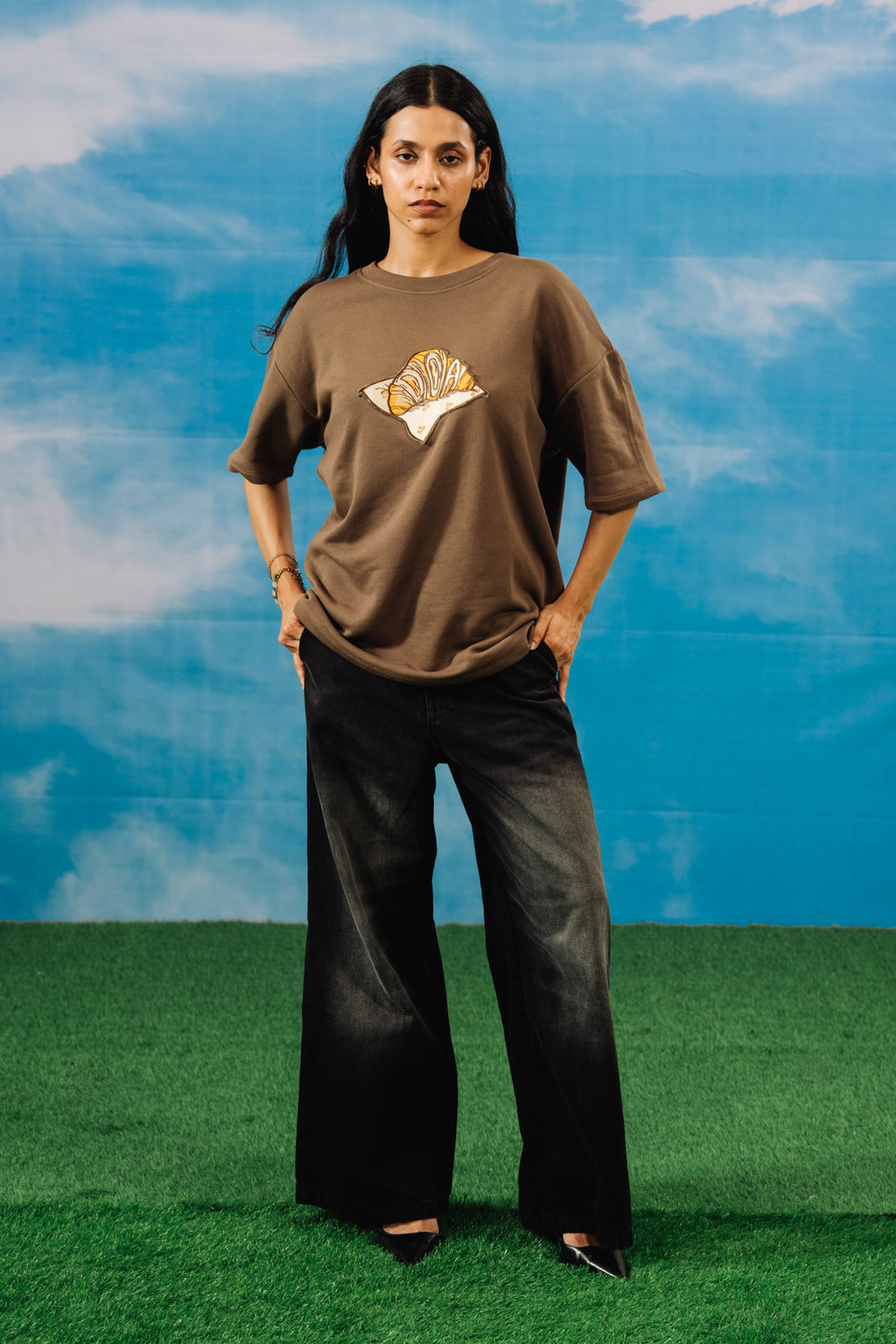 Pain Au Chocolate Oversized Tee