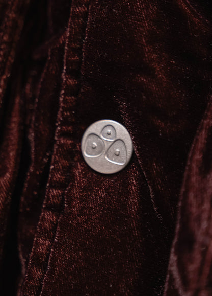 Eco Velvet Cropped Jacket