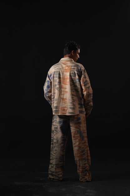 Hand Dyed Inverse Denim Jacket