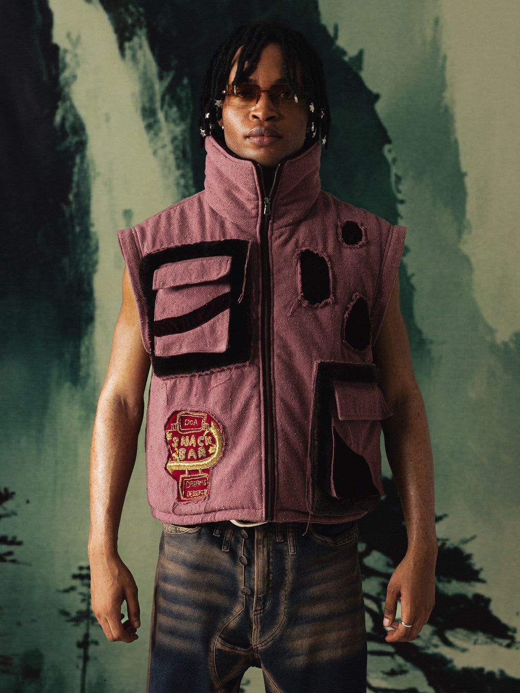 Snack Bar Handwoven Vest