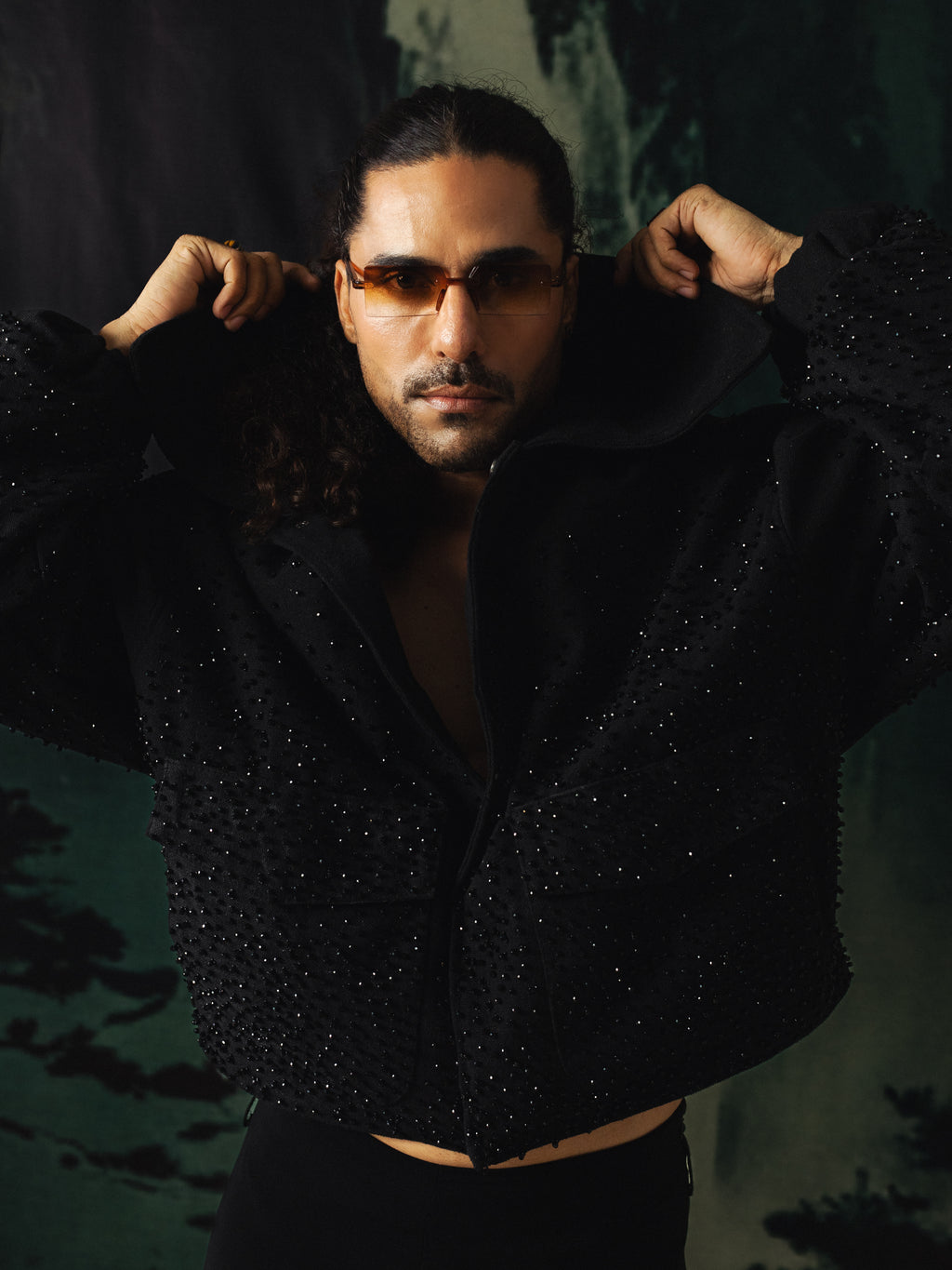 Crystal Collared Jacket