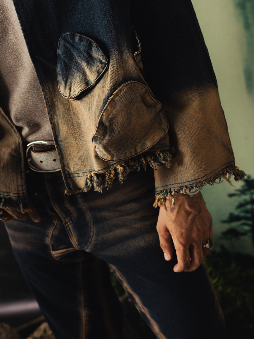 Denim Coin Pocket Jacket