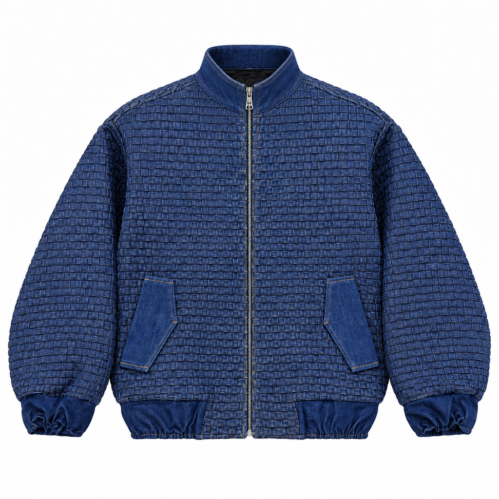Denim Braided Jacket