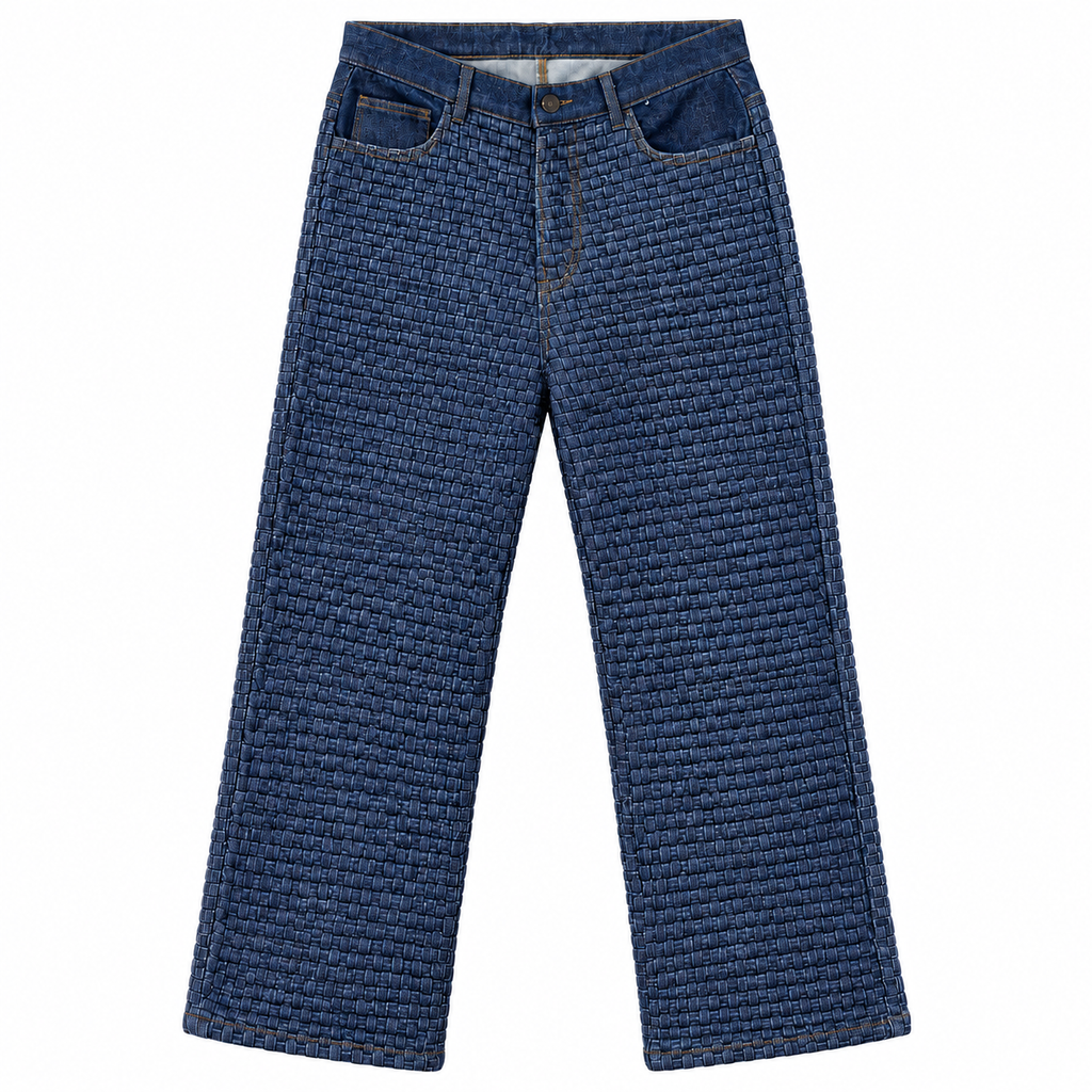 Denim Braided Pant