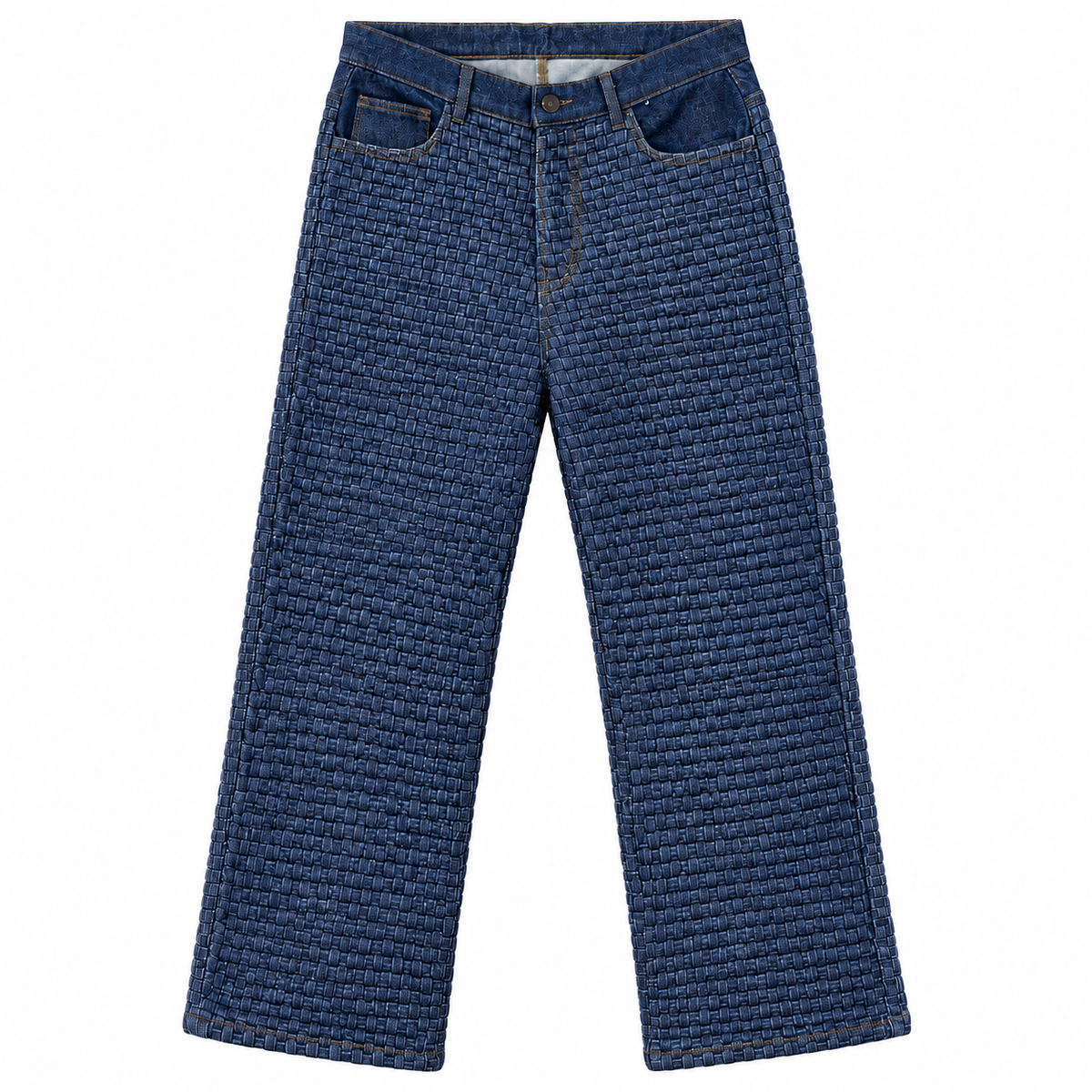 Denim Braided Pant