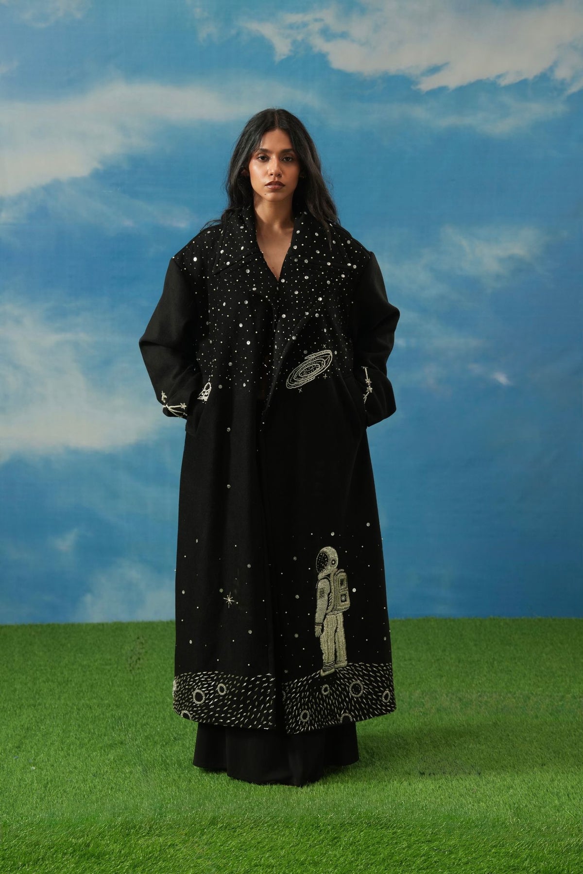 Spaceman Oversized Coat